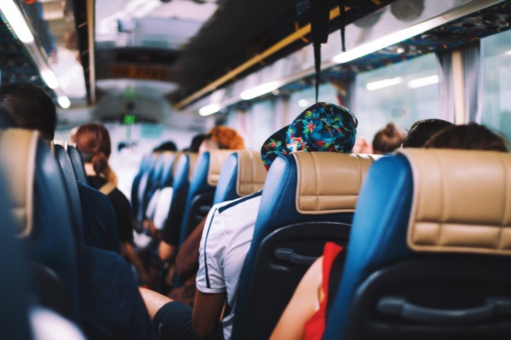 The Art of Drawing Readers In: Your attractive post title goes here People in bus seats